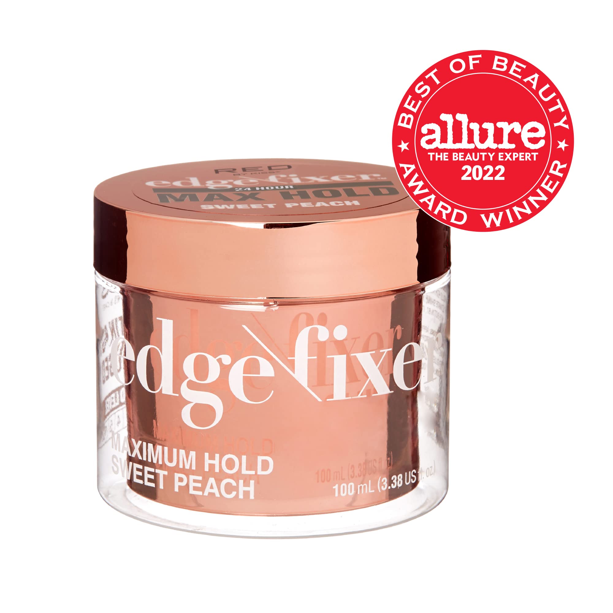 Red by Kiss Edge Fixer, bouteille 30ml pratique pour le quotidien et le contrôle des contours.