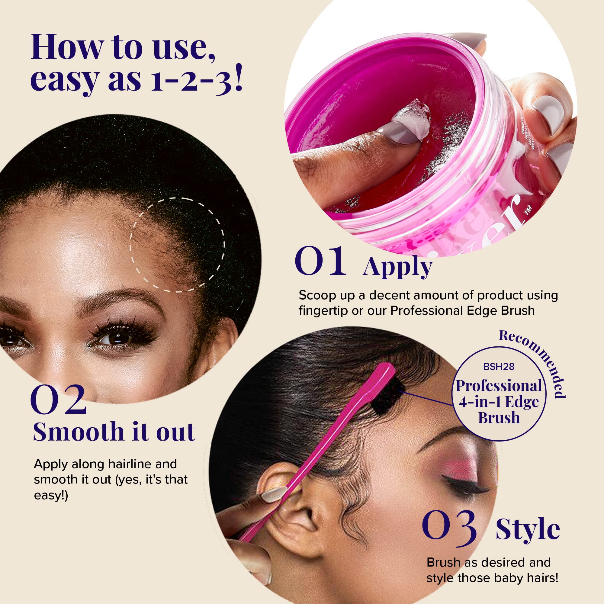 Red by Kiss Edge Fixer – utilisation quotidienne assurée pour des contours nets.