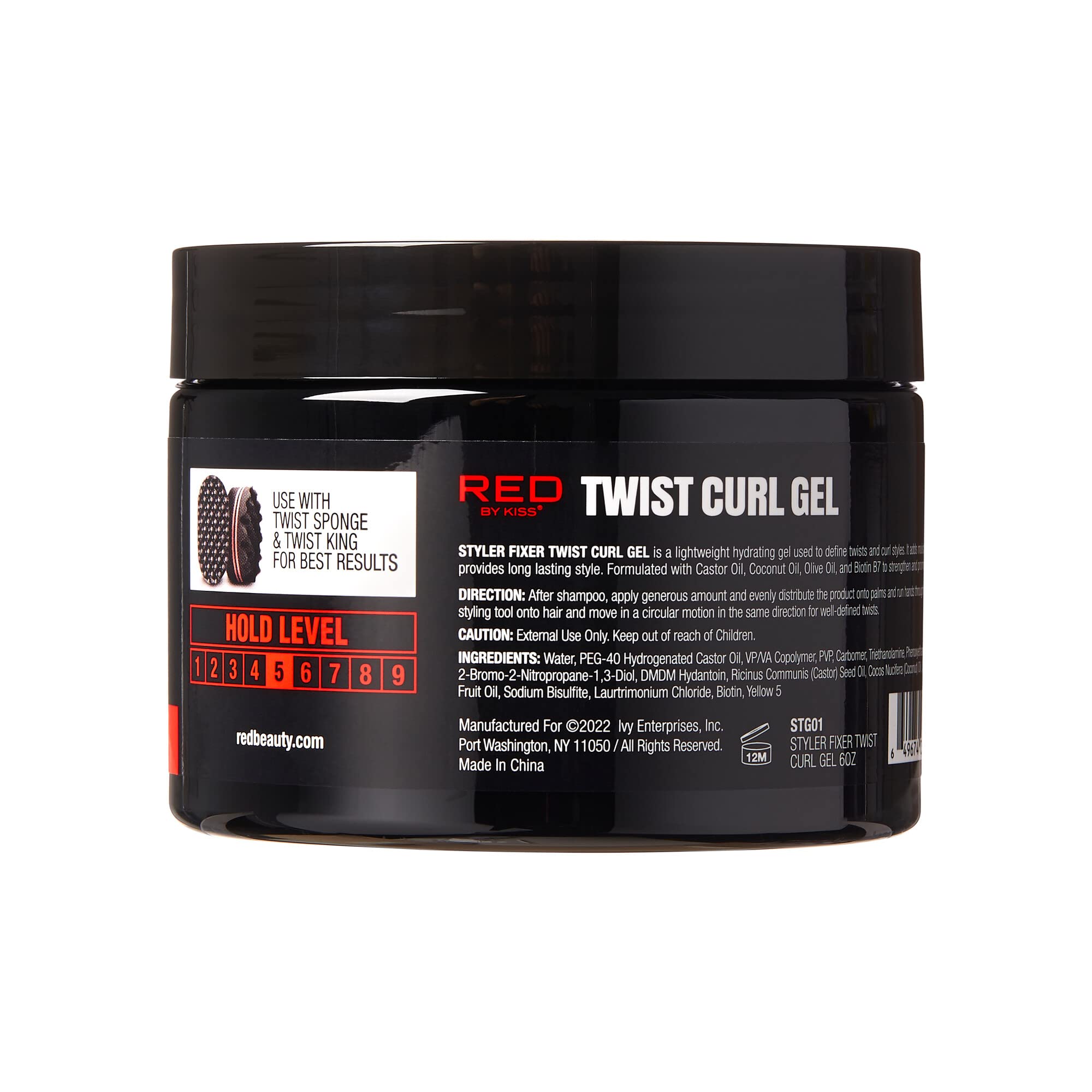 RED by Kiss Bow Wow Styler - hydratation légère pour boucles souples et saines