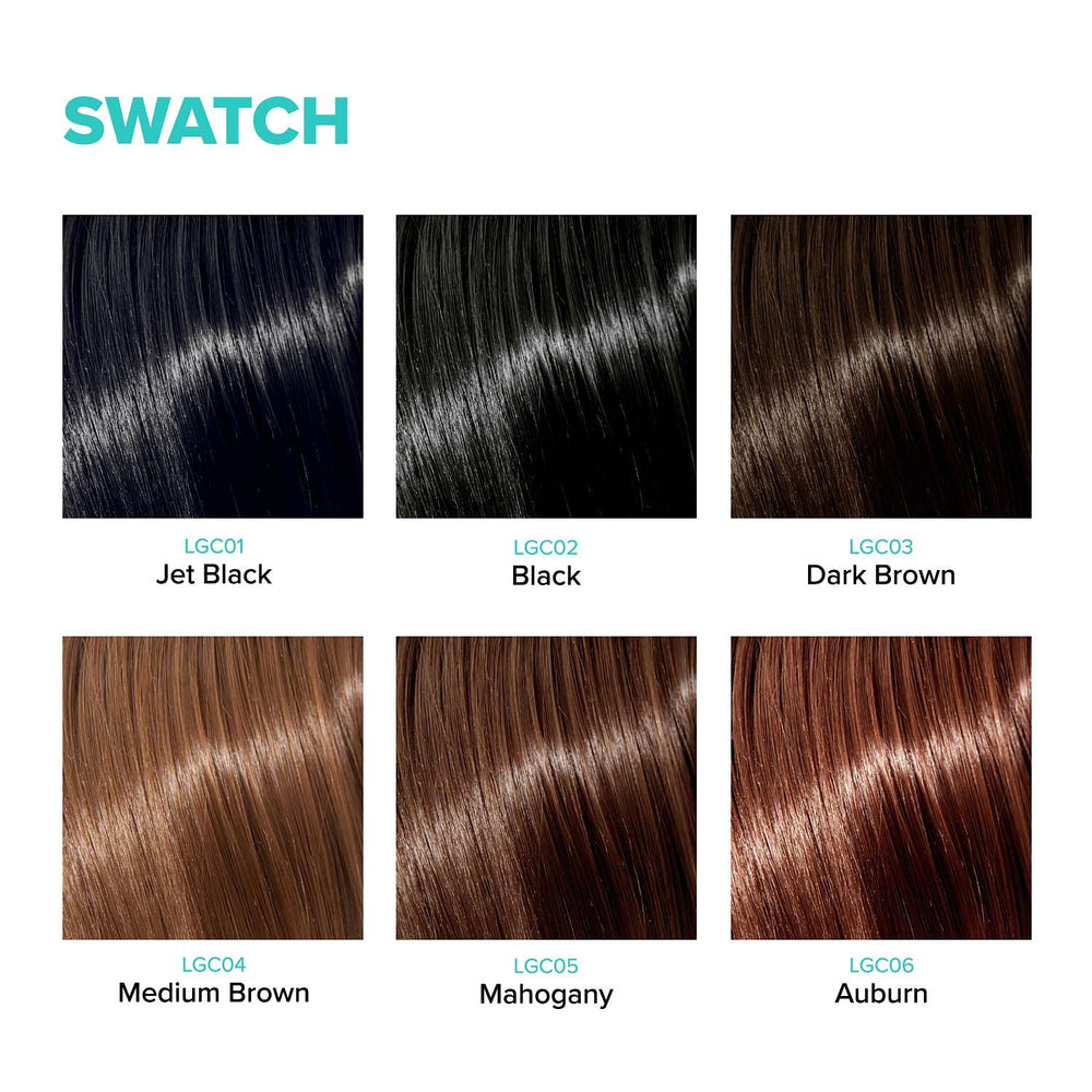 RED by Kiss Quick Cover Root Touch parfait pour cheveux texturés et barbes pour un look cohérent
