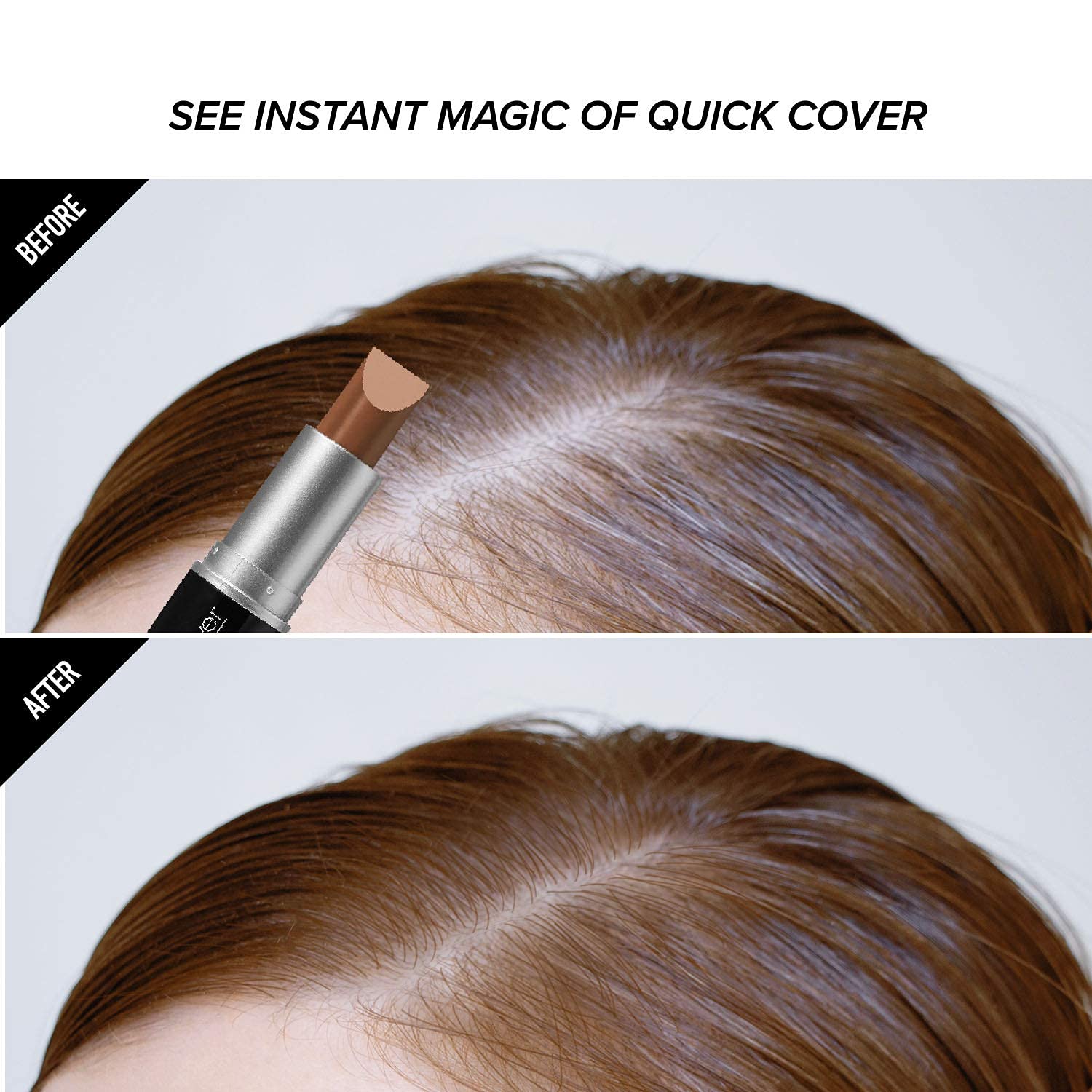 RED by Kiss Quick Cover Root Touch résistance à l'eau pour une tenue tout au long de la journée