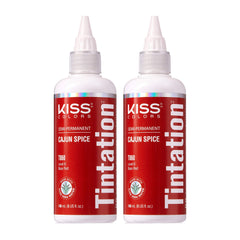 Red by Kiss Tintation Cajun Spice – Bouteille couleur durable pour cheveux.