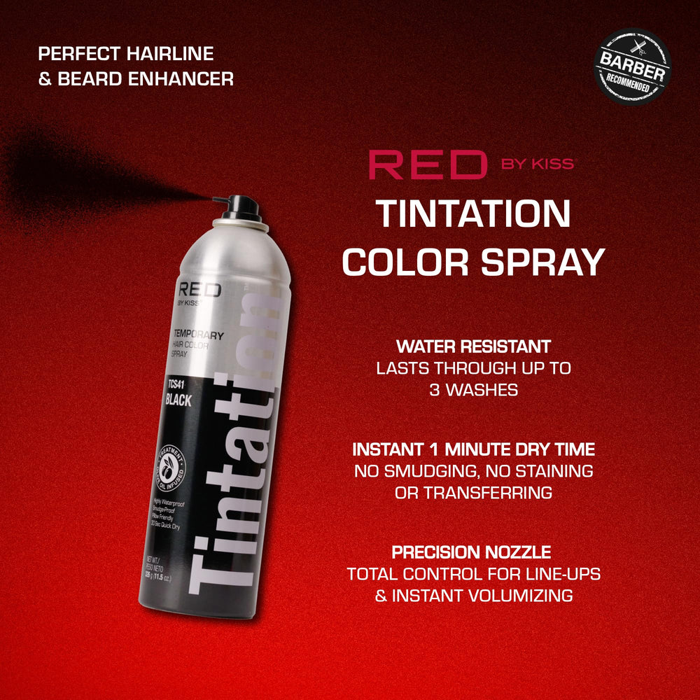Red by Kiss Tintation Spray – buse précise pour application ciblée.