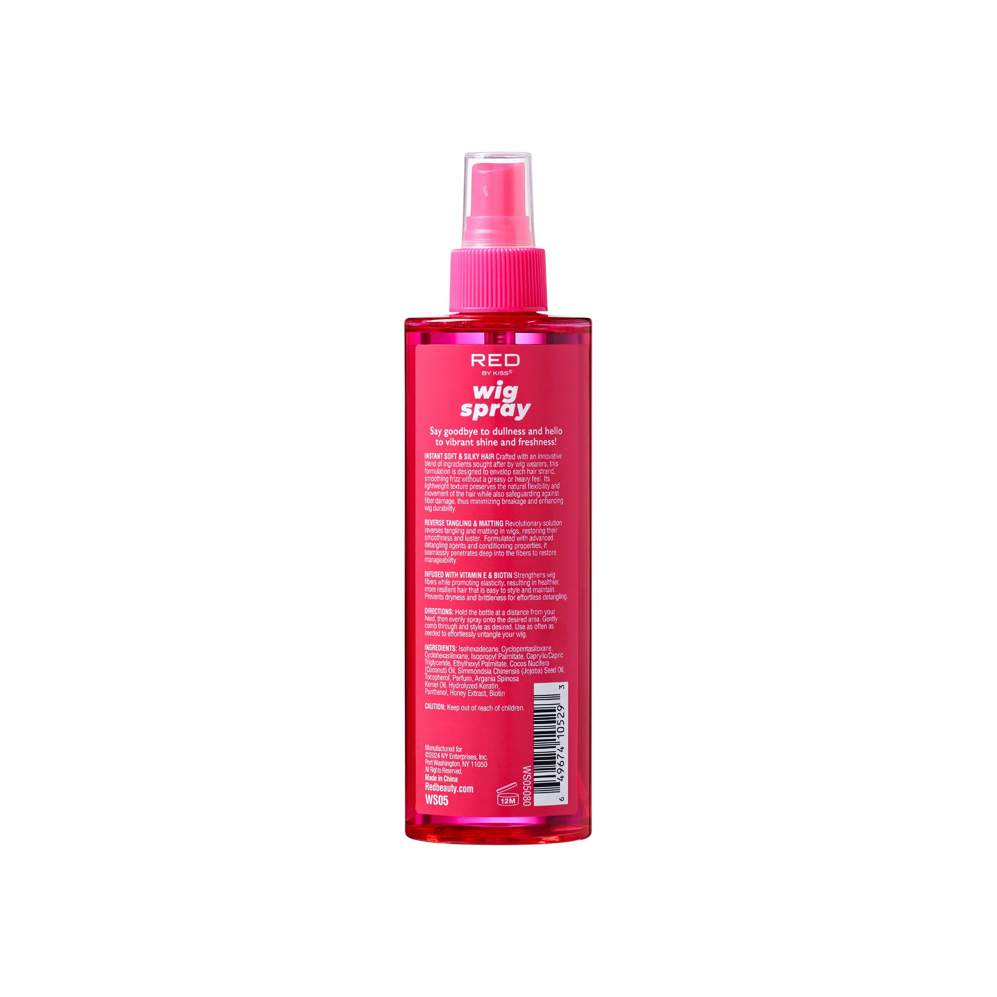 Red by Kiss Wig Spray : six-en-un pour cheveux wig plus faciles à dompter