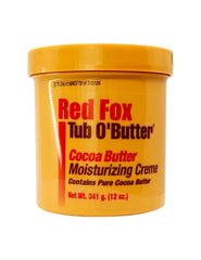 Red Fox Pot Crème Beurre de Cacao Emballage: hydratation durable.