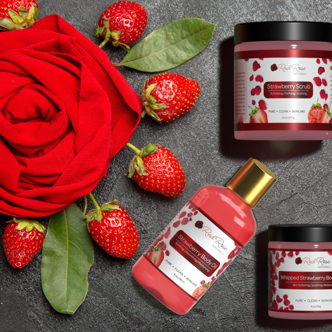 Red Rose Naturals – usage polyvalent, corps et mains.