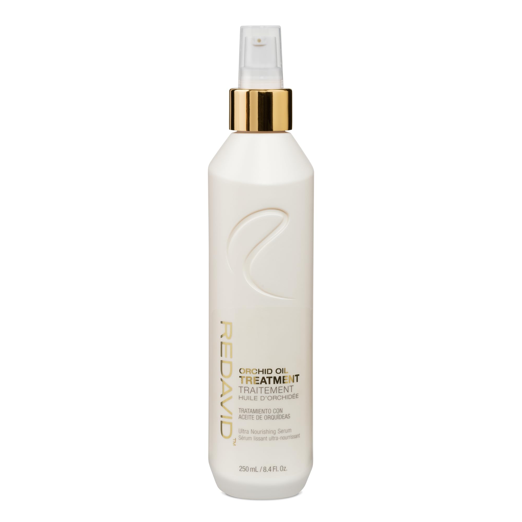 Redavid Orchid Oil – Bouteille du soin capillaire offrant douceur et protection.