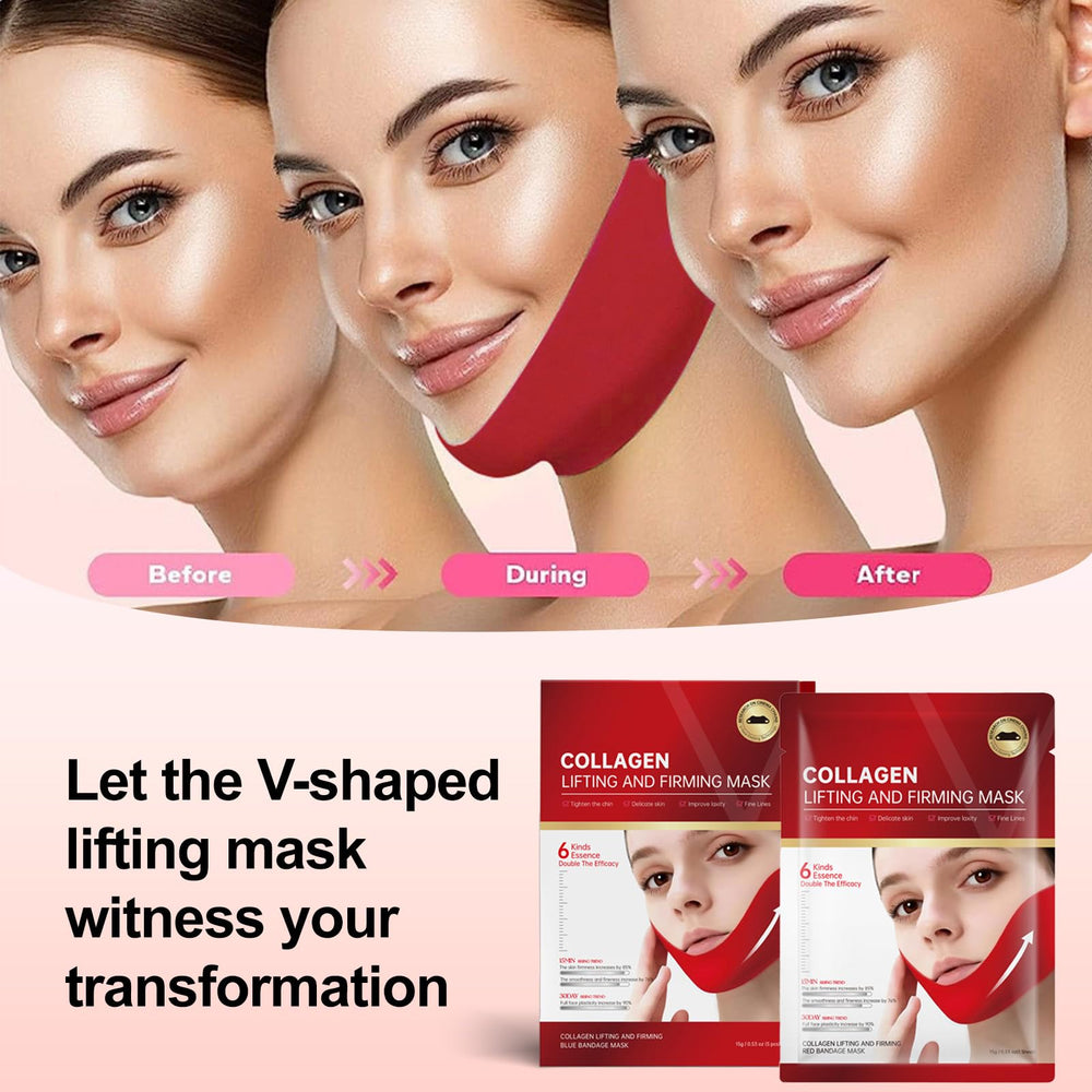 Redcool Masque Menton Cou Firmant: effet raffermissant potentiel sur le menton et le cou