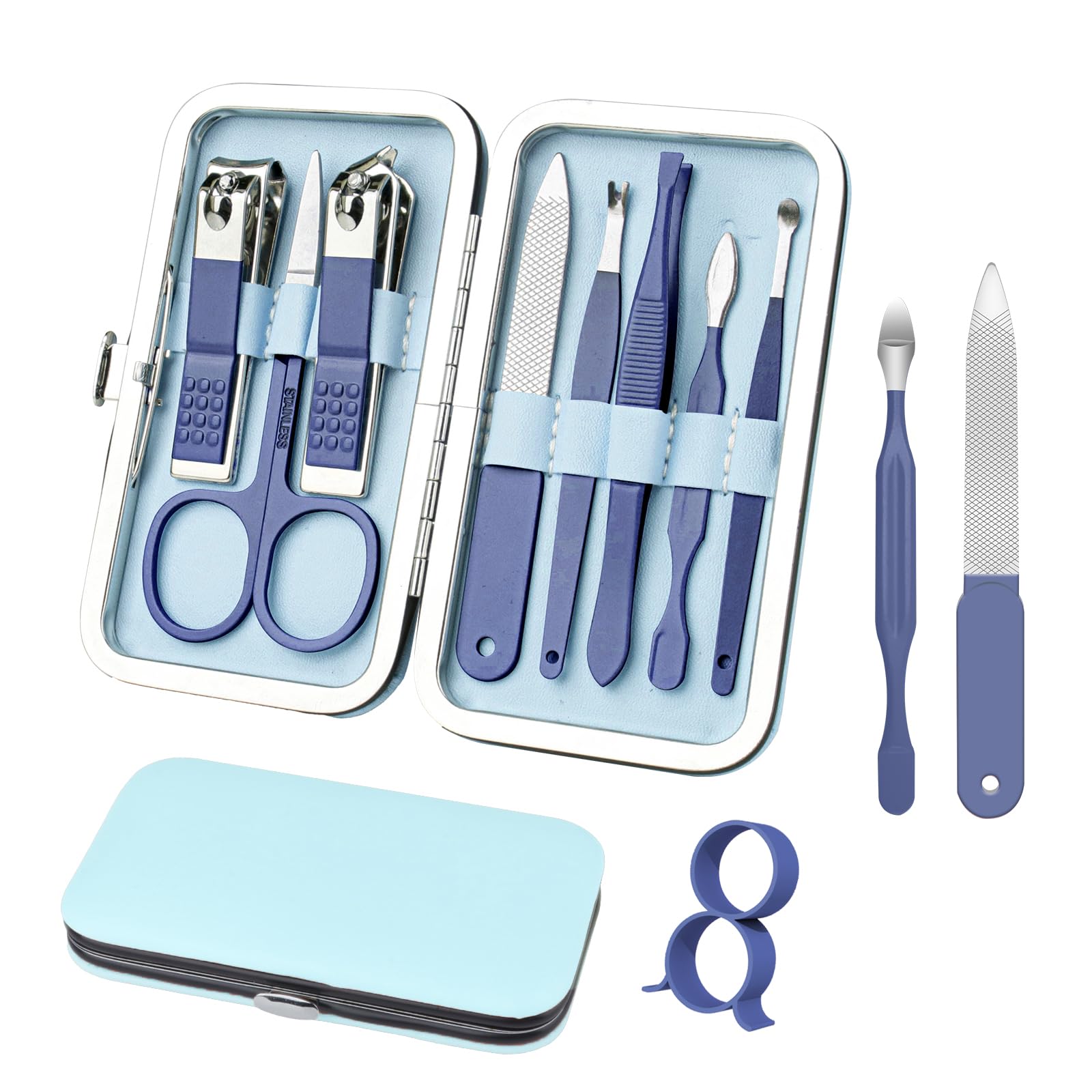 Cadeau idéal RedFlow, kit de manucure durable à offrir.