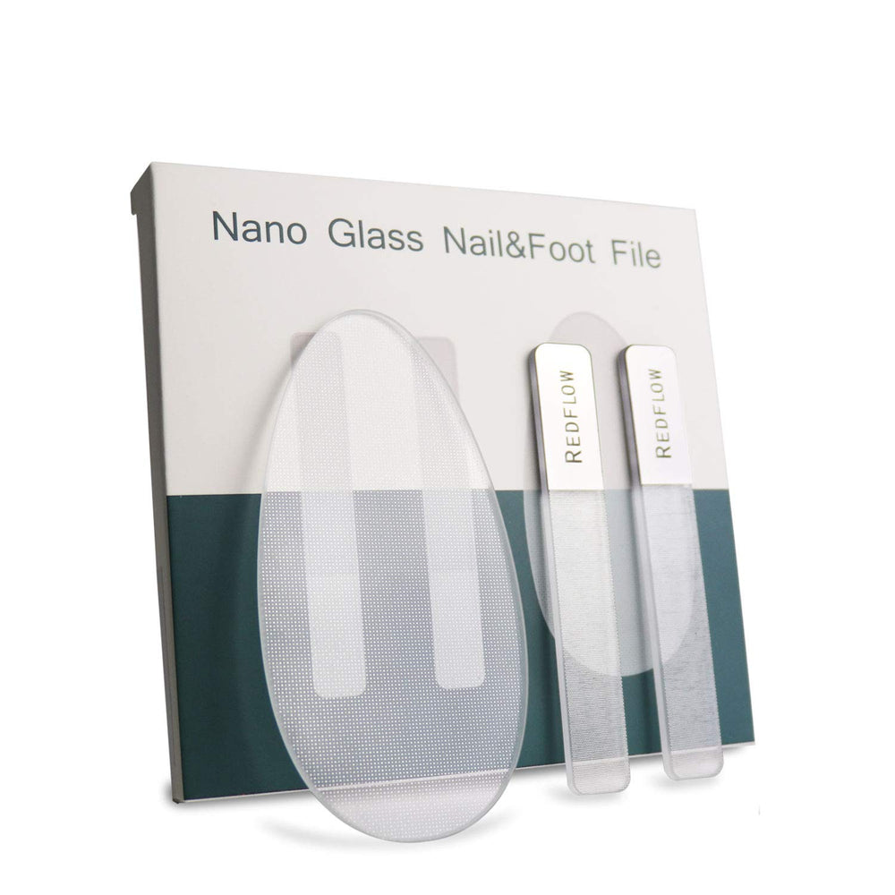 RedFlow lime à ongles verre nano, pour des ongles plus lisses et nets