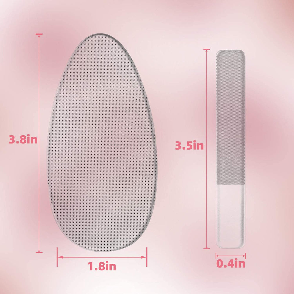 RedFlow lime-pieds verre nano, idéal pour lisser les zones sèches des pieds