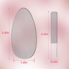 RedFlow lime-pieds verre nano, idéal pour lisser les zones sèches des pieds