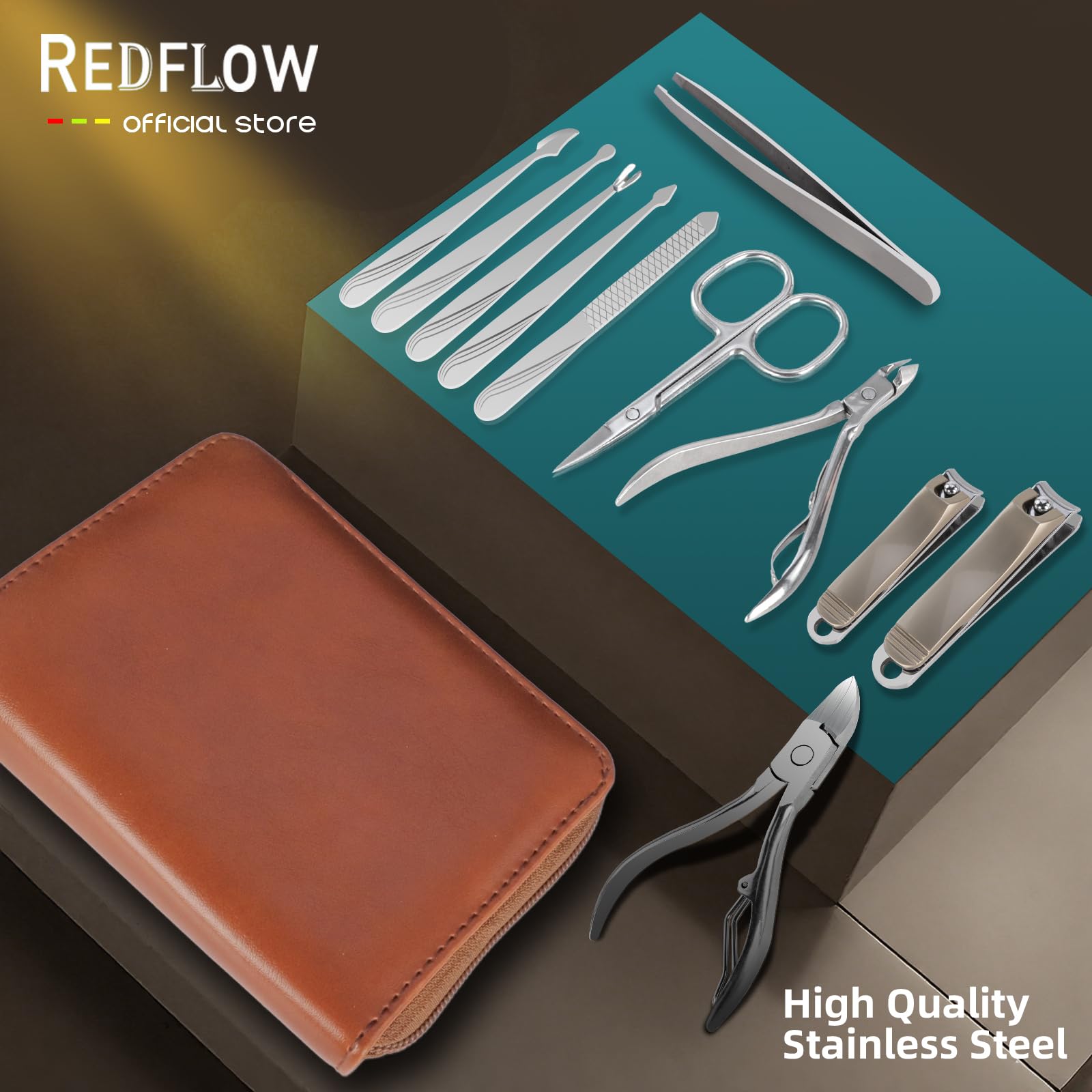 RedFlow pinces-ongles-inox-elegantes : coupe nette et précision pour les ongles.