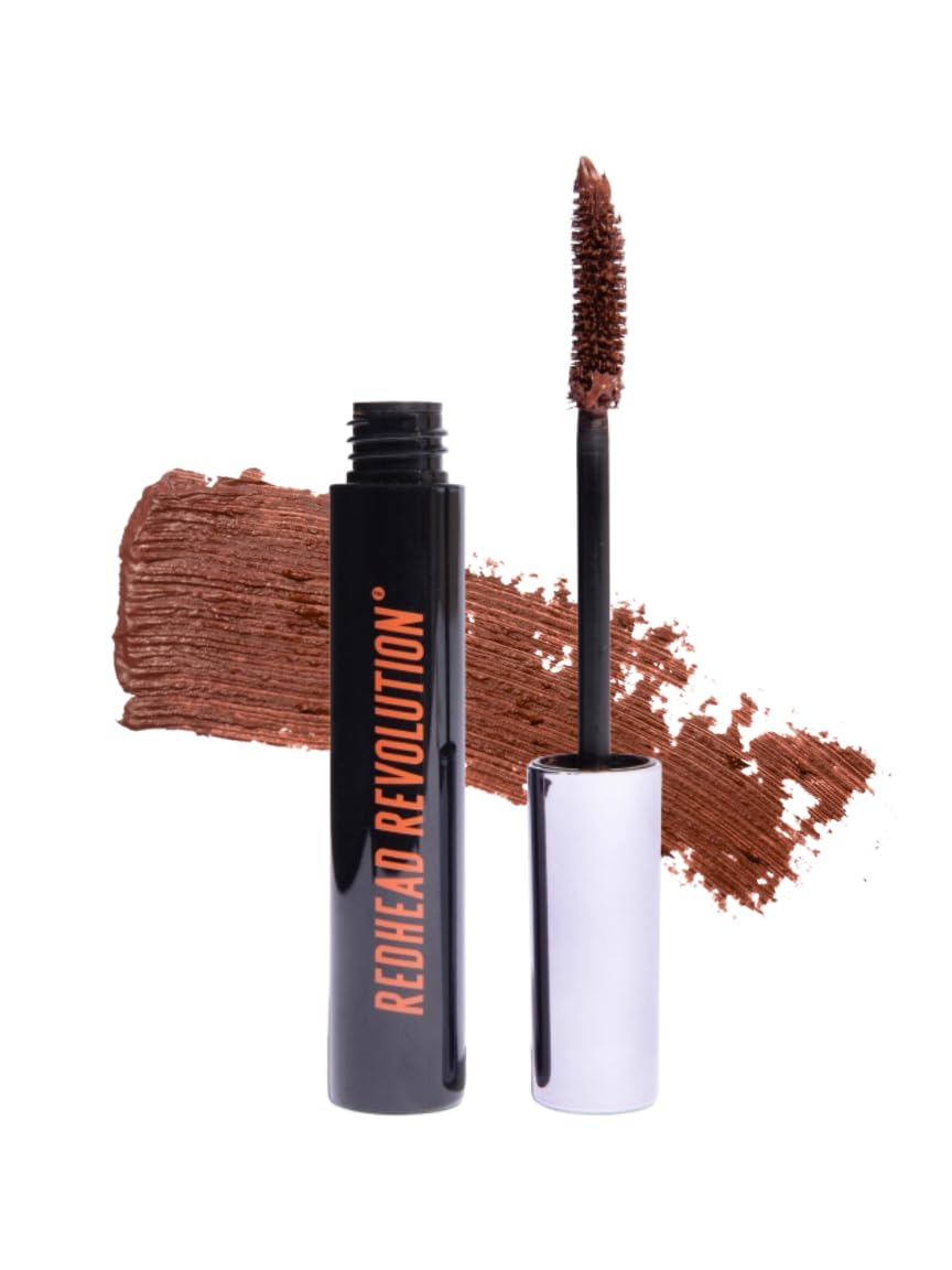 Gingerlash de Redhead Revolution montrant volume et longueur imperméable pour cils définis