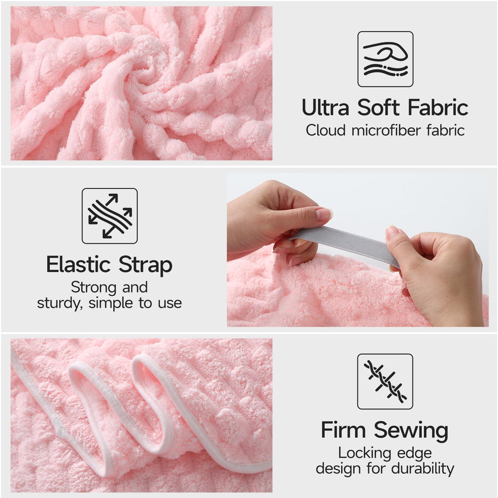 REDKISS anti-frisottis microfibre pour cheveux.