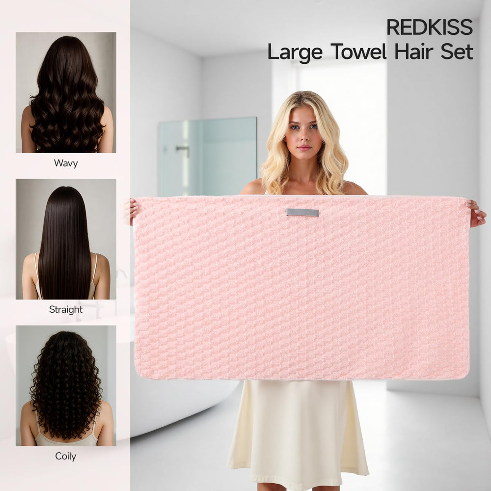 REDKISS microfibre absorption rapide pour un séchage efficace.