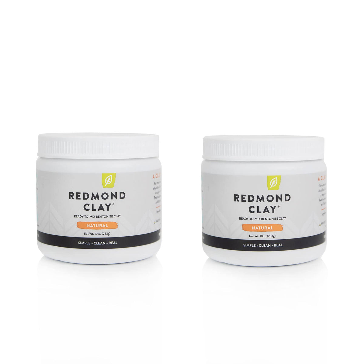 REDMOND Clay masque-visage argile-bentonite purifie les pores en douceur.