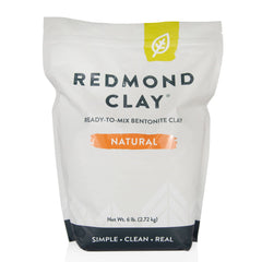 Redmond Clay – texture poudre argile bentonite visages pour peau nette et revitalisée.