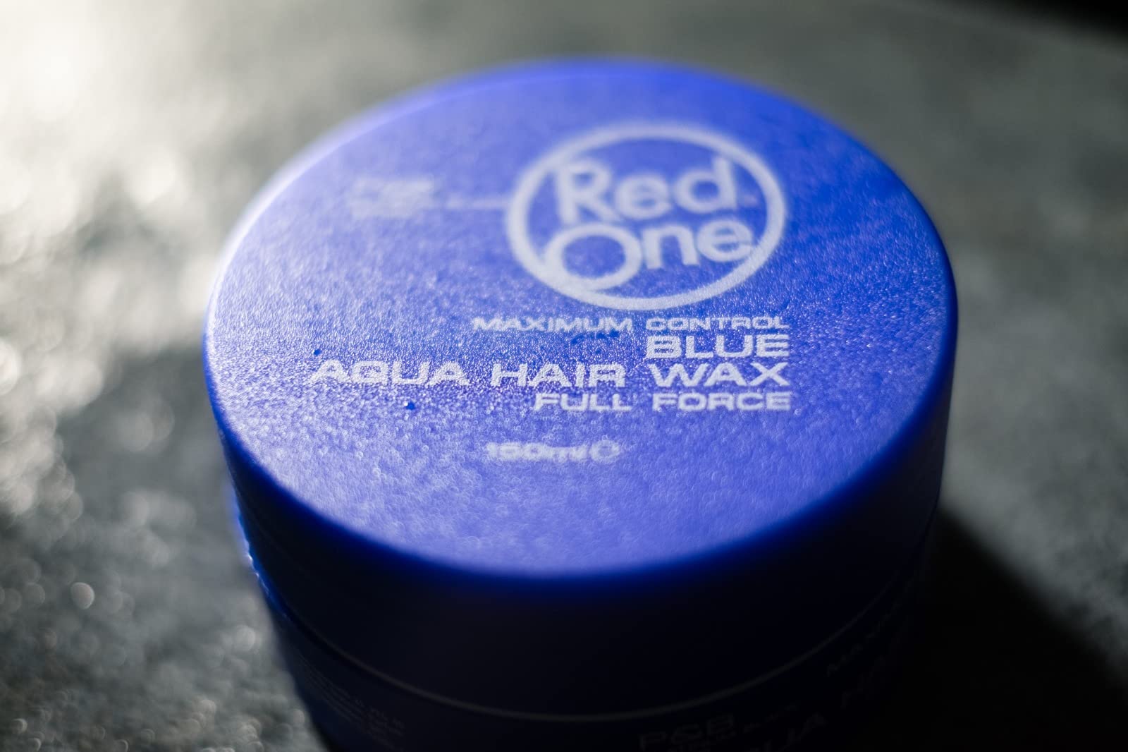 Redone cire capillaire bleu, nettoyage facile à l'eau sans résidu gras.