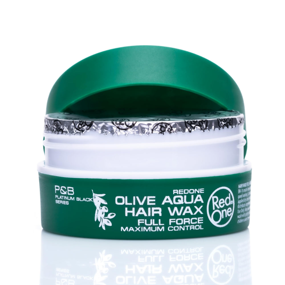 Redone cire cheveux olive finition élégante adaptée à tous les types.