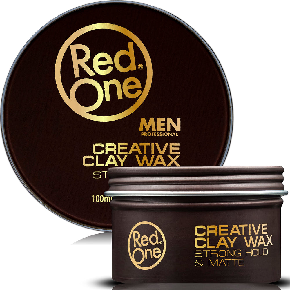 Redone Creative Clay Wax bocal 100ml avec finition mate pour une tenue durable.
