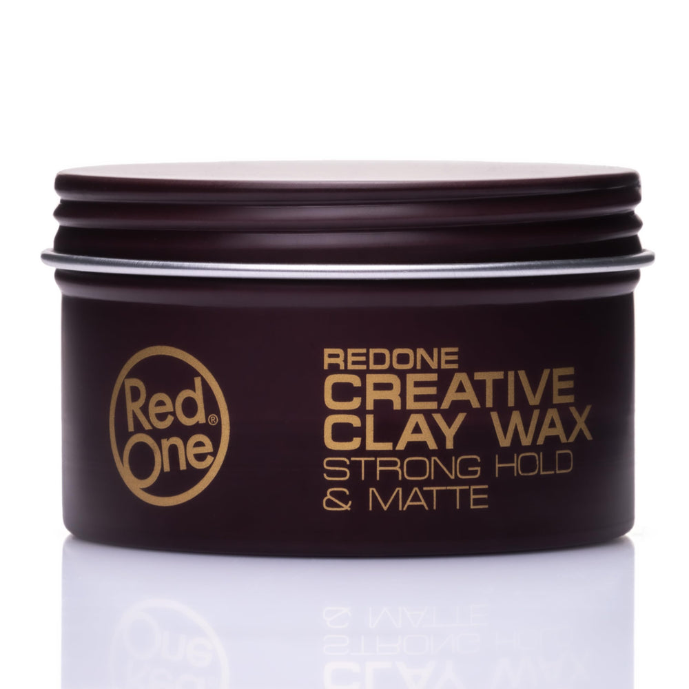 Redone Creative Clay Wax tenue longue durée adaptée à diverses coiffures.