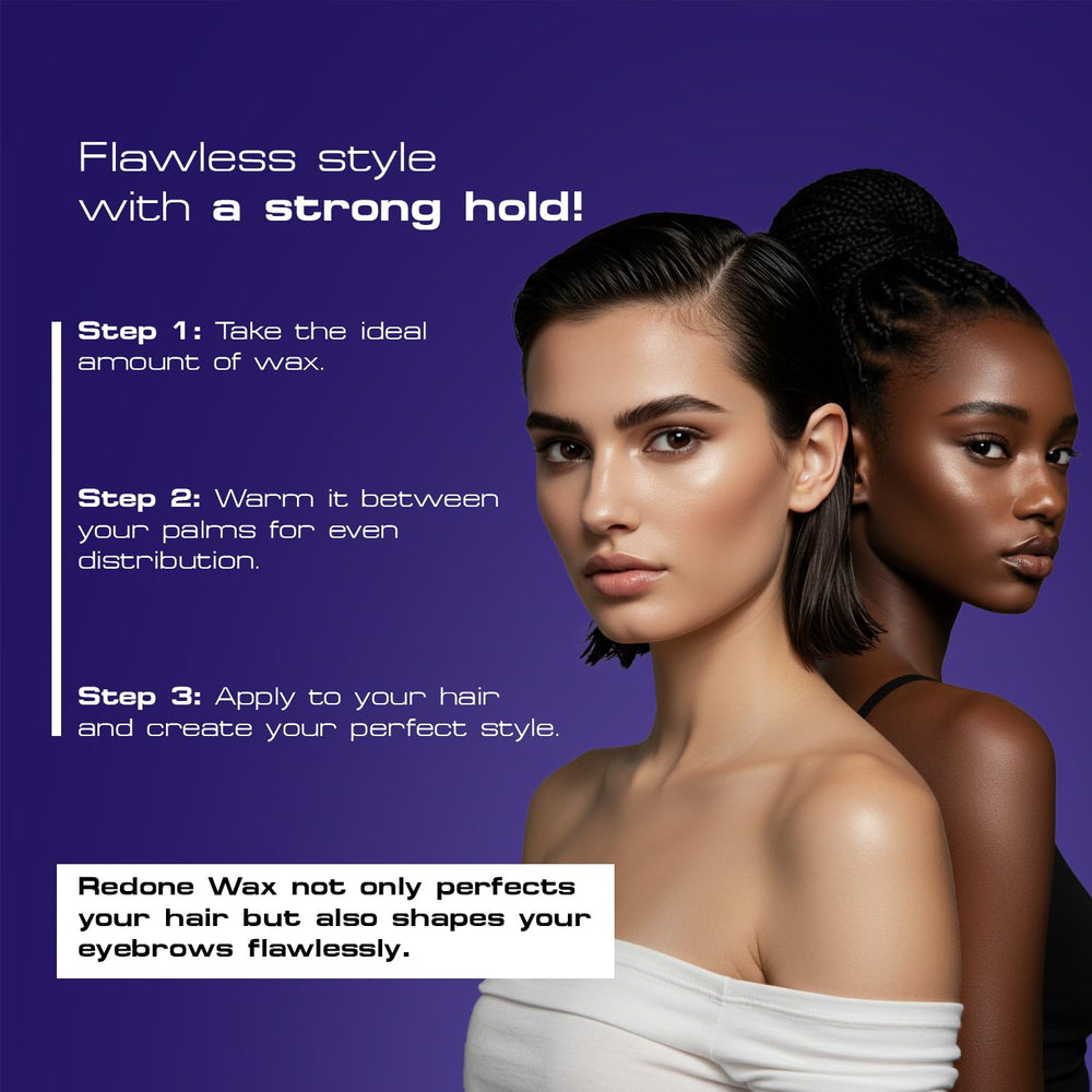 Redone Violetta - Application fluide sur cheveux pour un style homogène.