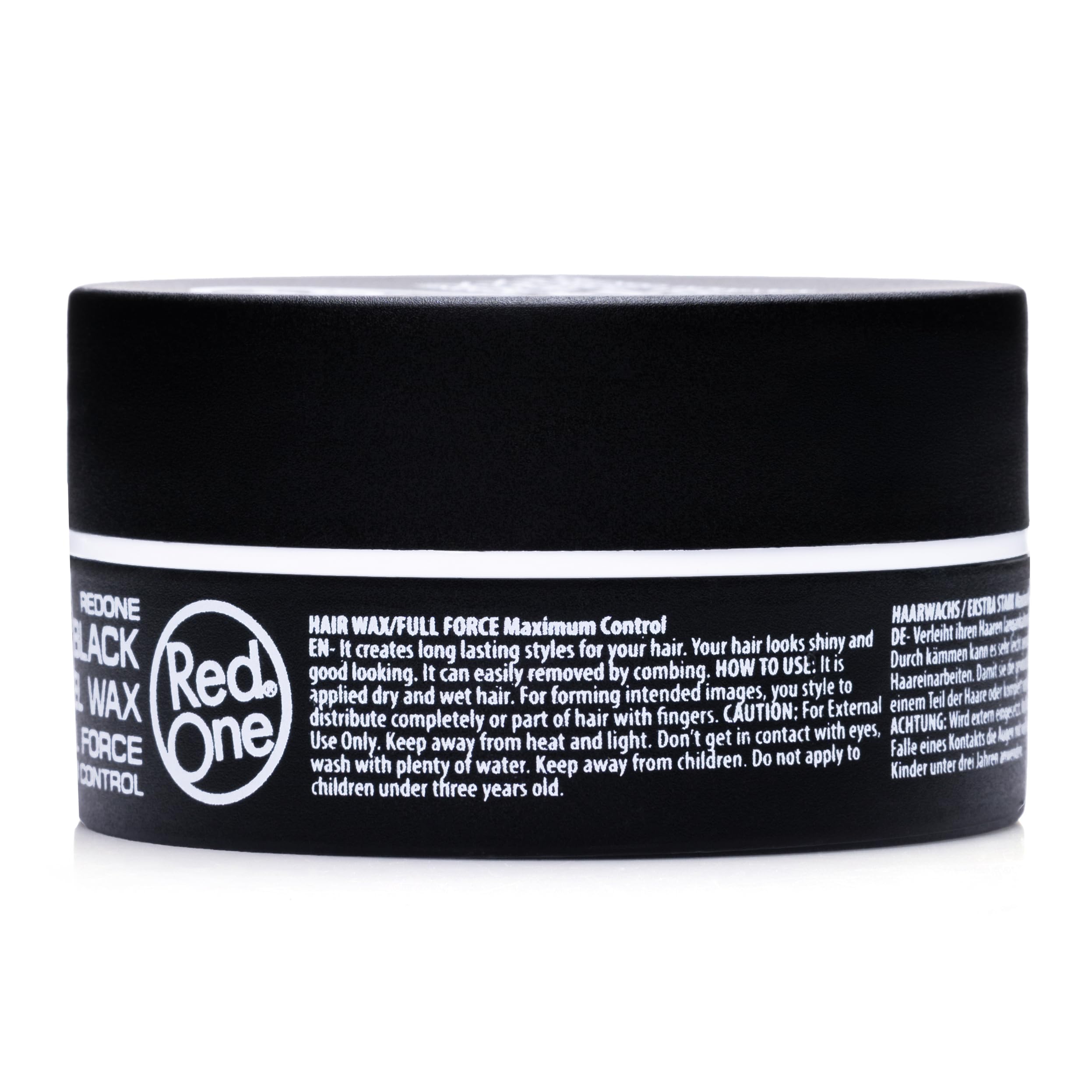 Redone Cire Noire — formule pro barbier pour tous types de cheveux