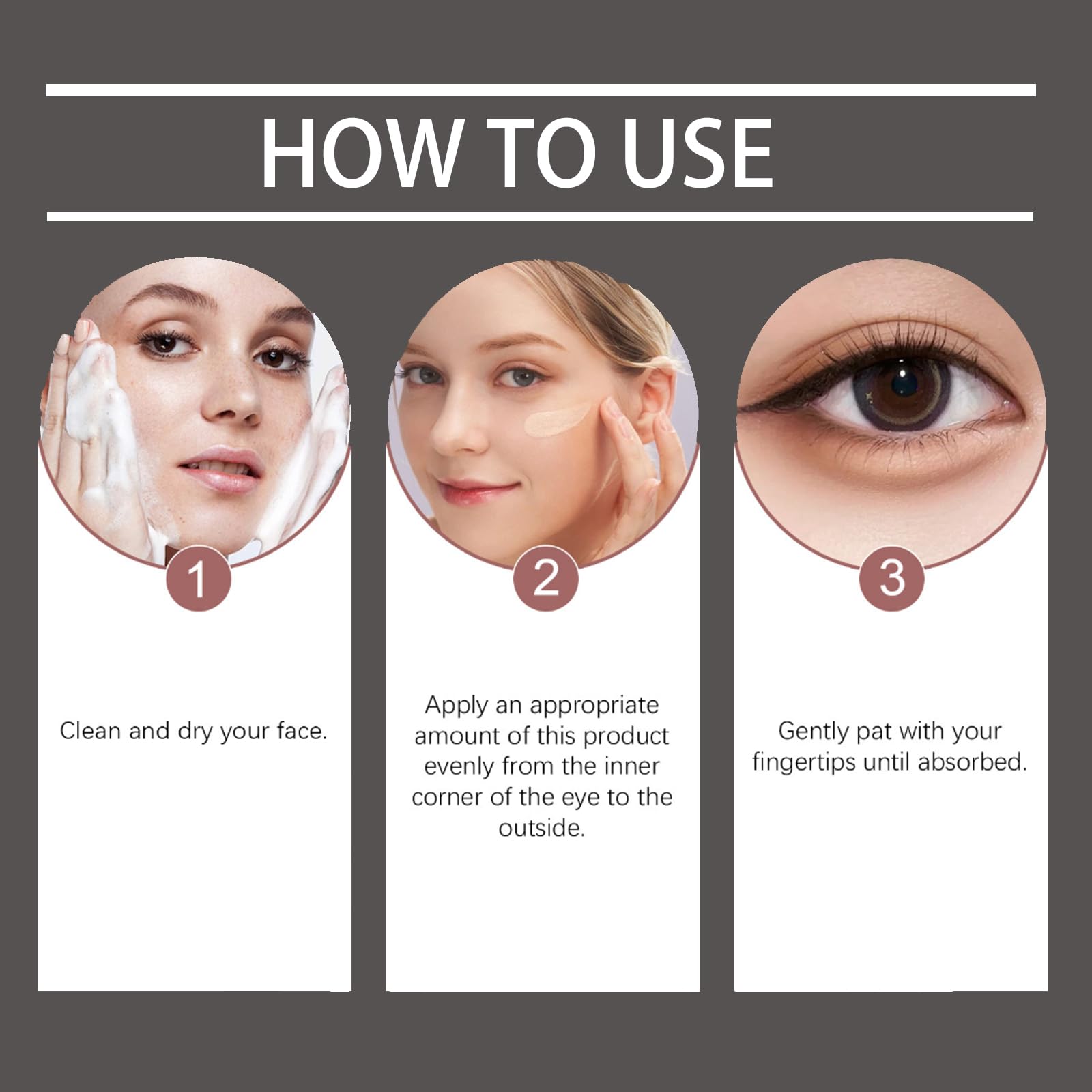 Effet léger anti-âge pour un regard visiblement plus frais.