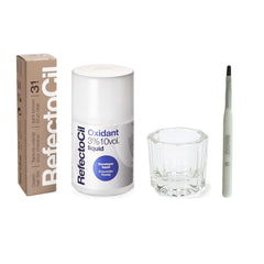 Kit Refectocil brun clair 3.1 prêt à l'emploi pour une couleur naturelle