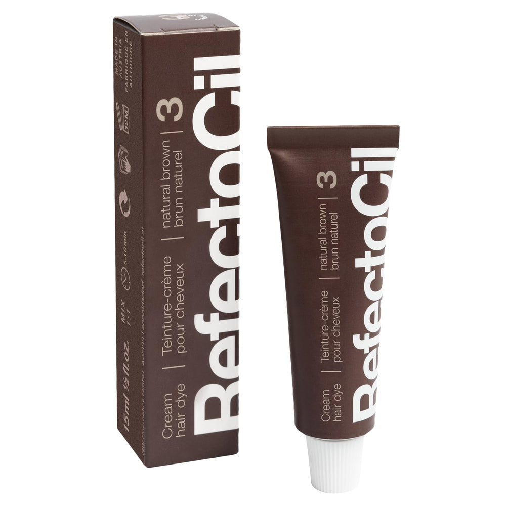 Refectocil Crème Teinture No.3.1 Marron Clair — teinte lumineuse et durable.