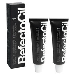 Refectocil N° 1 Noir Pur — tube de teinture noir pur, couleur durable et intense.