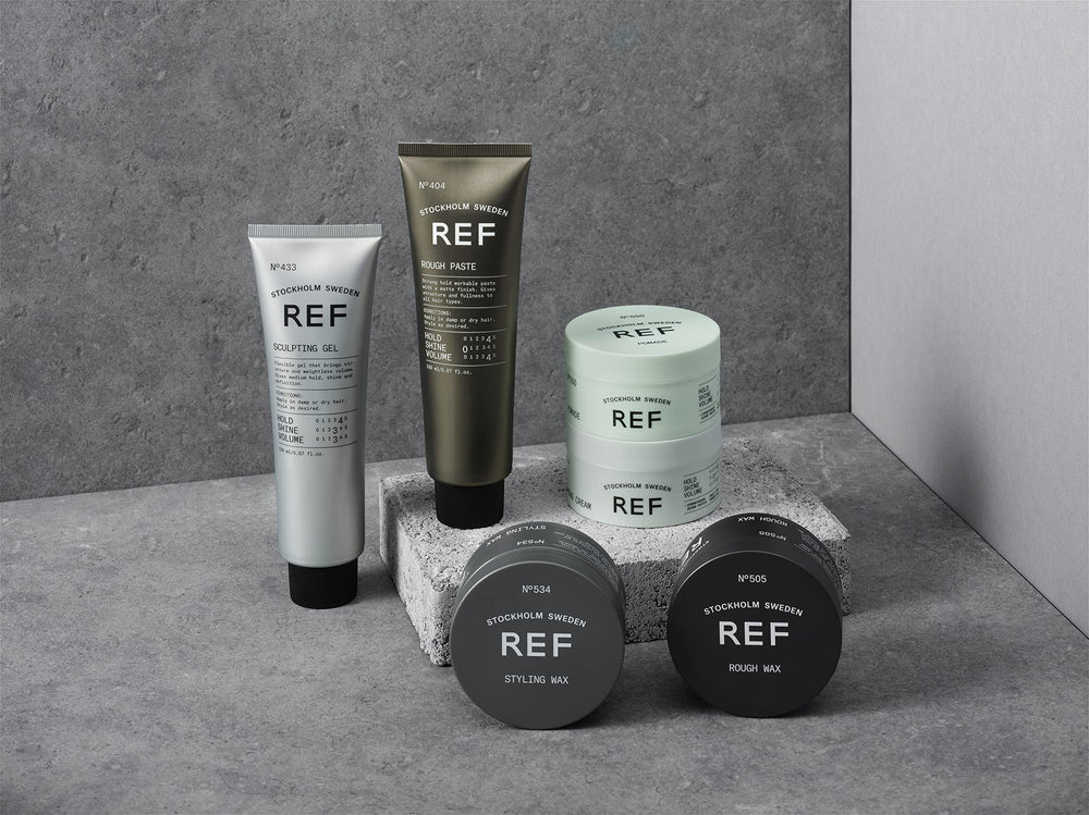 REF Sculpting Gel detail emballage met en valeur le produit