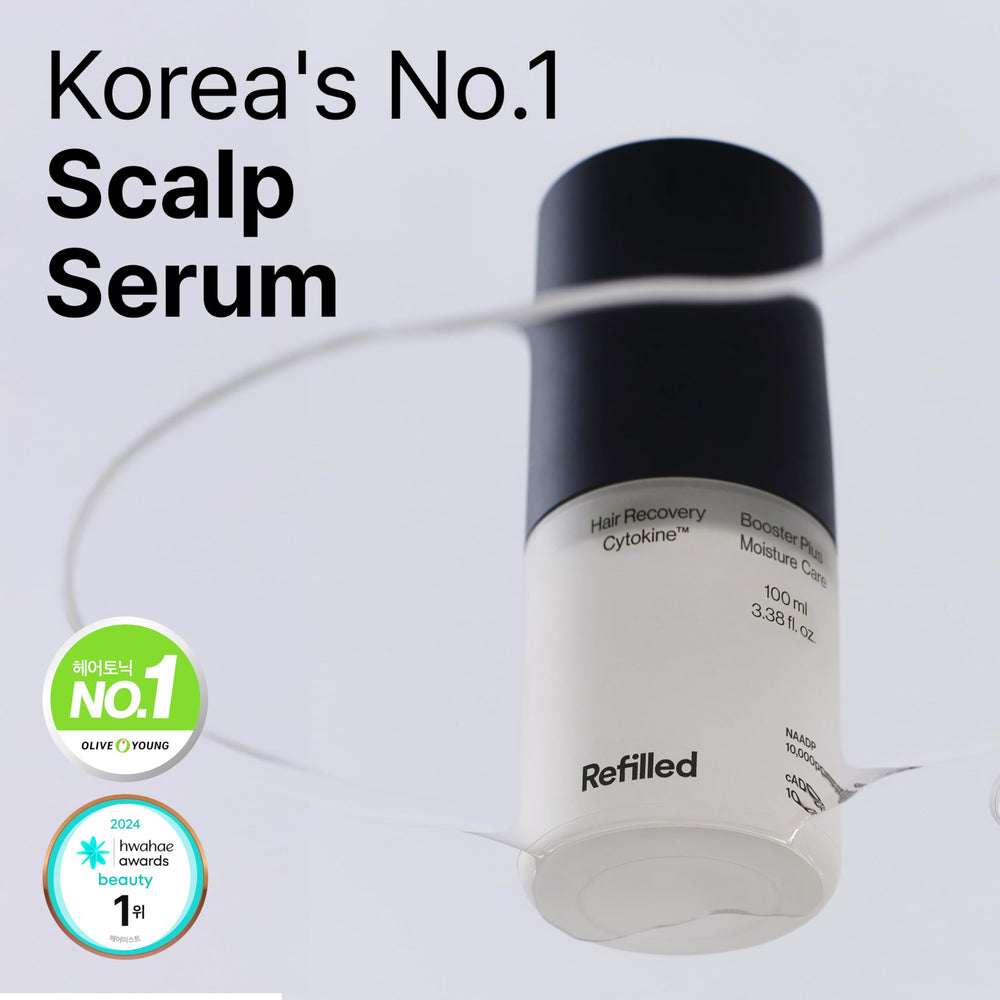 Refilled Booster Plus Moisture – cuir chevelu hydratant et apaisé