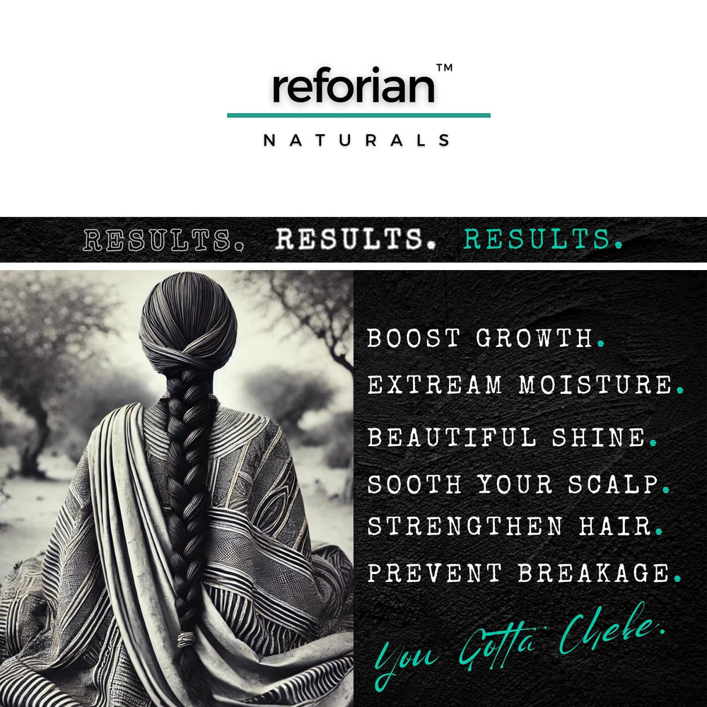 REFO­RIAN Beurre Chebe – massage du cuir chevelu pour douceur