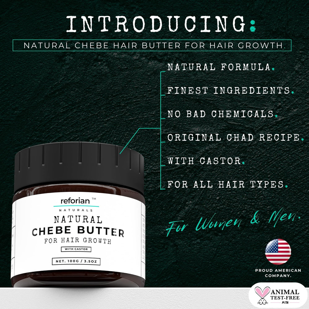 REFO­RIAN Beurre Chebe – texture crème pour cheveux doux
