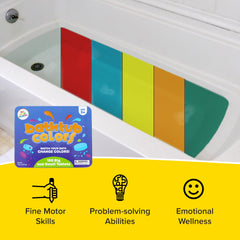 Regal Games tablettes-bain couleur bleu: ajoutez de l'amusement coloré au bain.