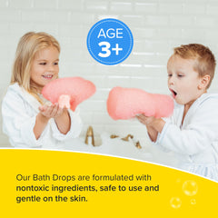 Regal Games tablettes-bain couleur rose: pratique et sûre pour les peaux sensibles.