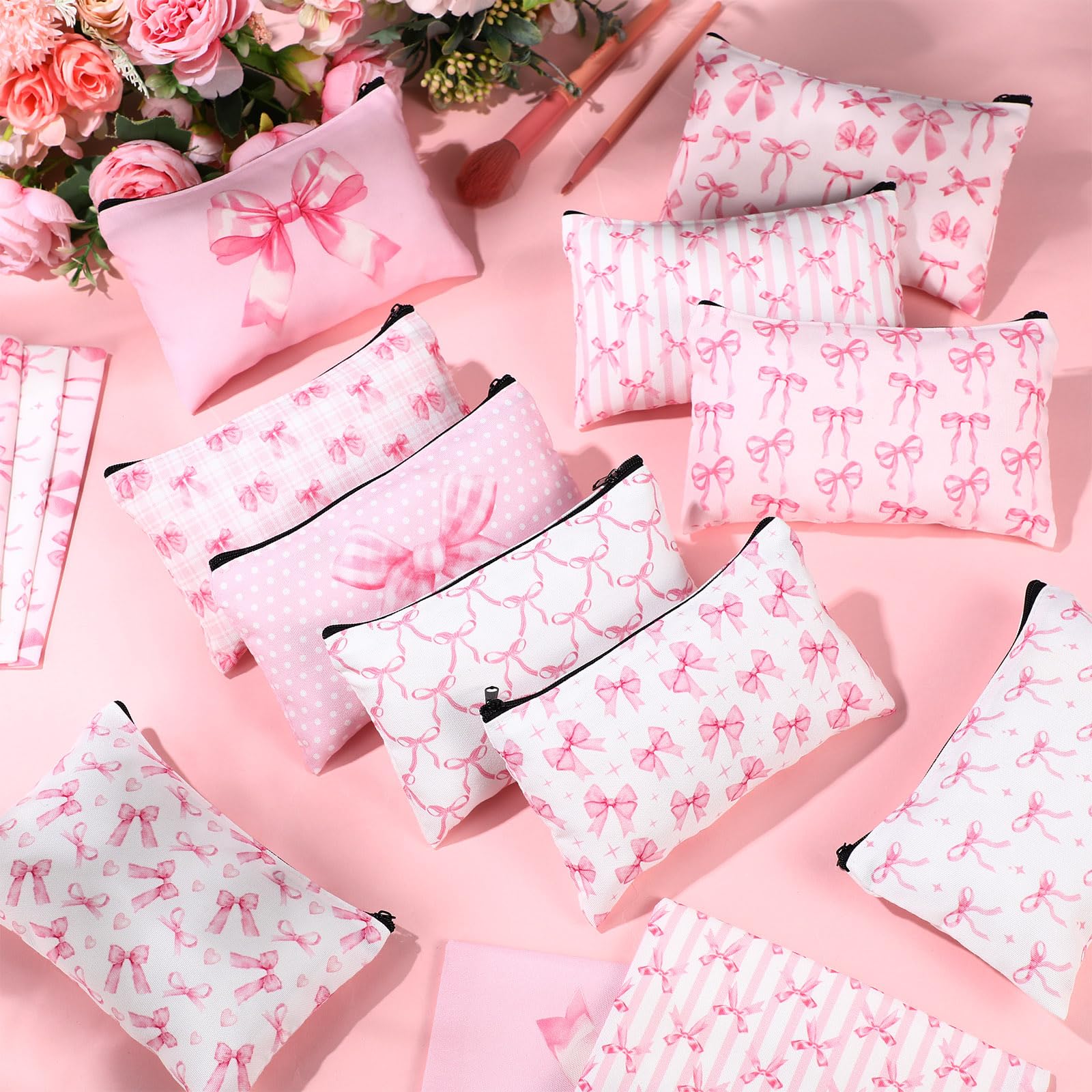 Pochette accessoires Reginary rose, facile à partager avec amis et famille.