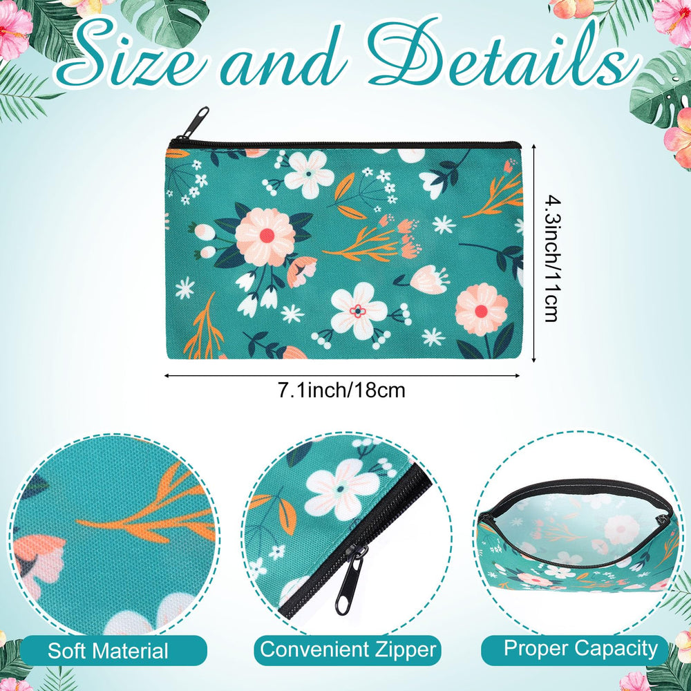 Pochette maquillage Reginary avec fermeture éclair pour protéger les articles.