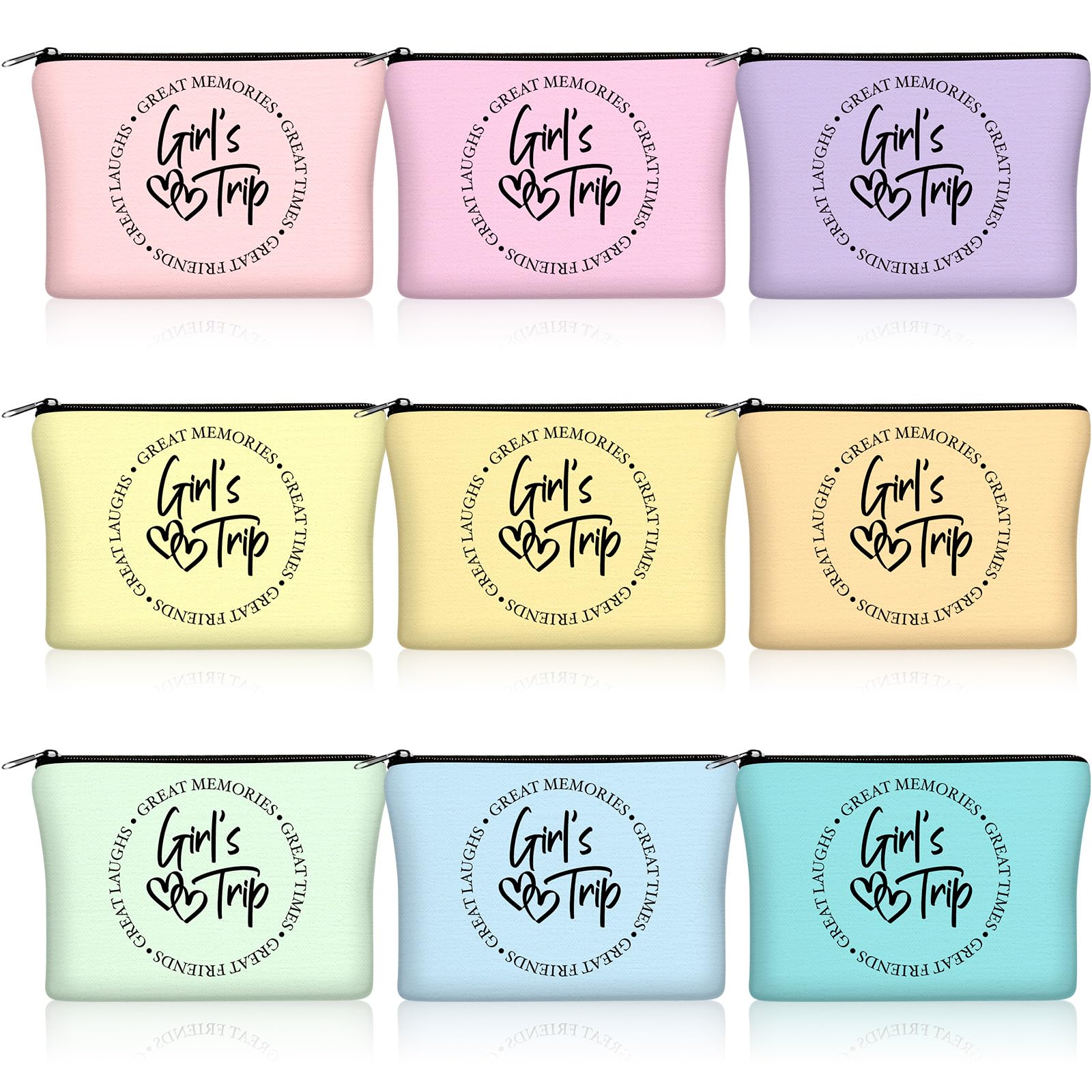 Trousse Reginary maquillage colorée pour voyage, rangement pratique.