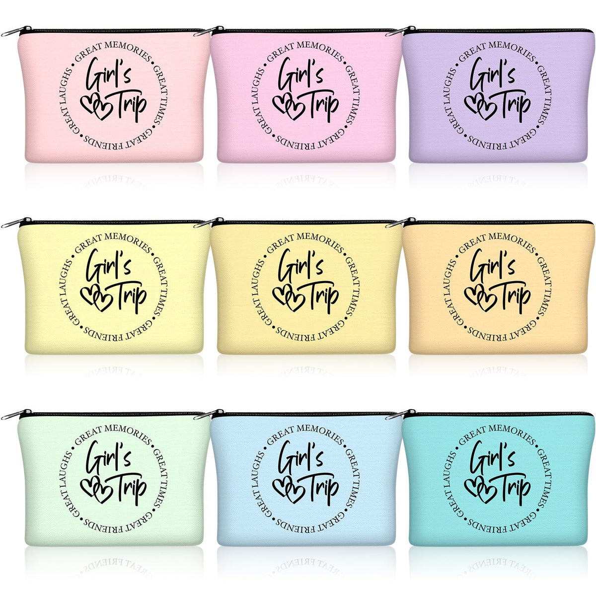 Trousse Reginary maquillage colorée pour voyage, rangement pratique.