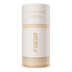 Reieset déodorant naturel, bouteille: parfum lavande et citron, fraîcheur durable.