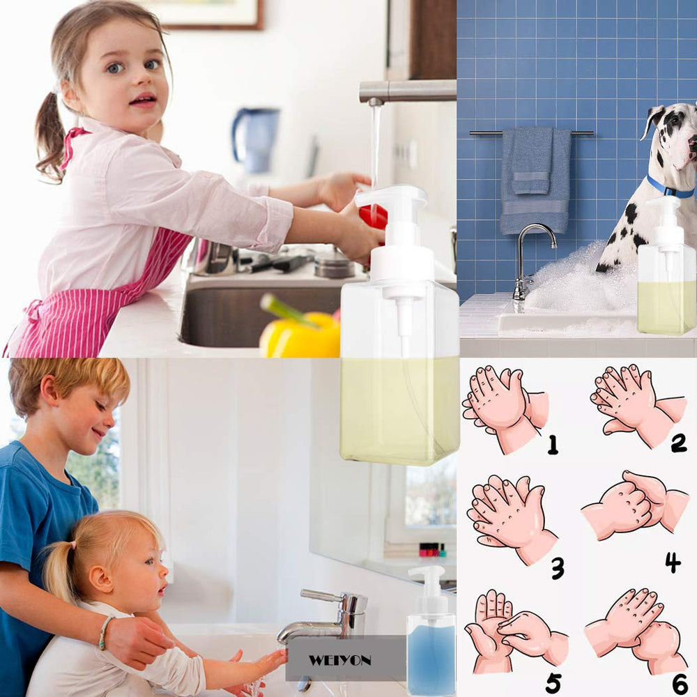 Emballage contenant deux bouteilles mousse rejomiik, idéal pour familles.