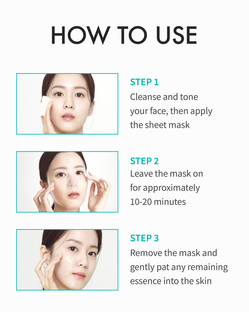 REJURAN Masque Hydratant PDRx — format pratique 5 sachets pour voyage