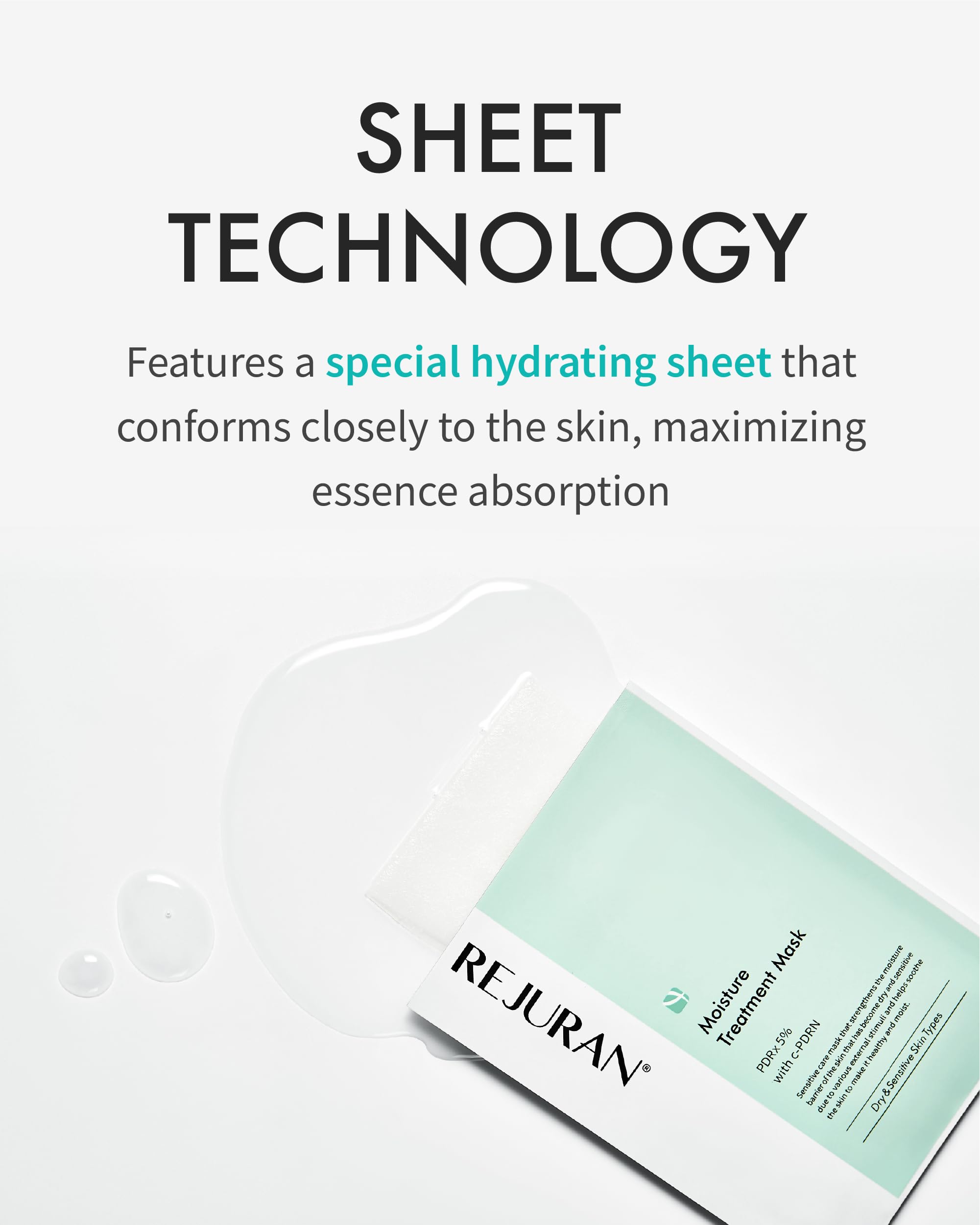 REJURAN Masque Hydratant PDRx — complexe PDRx renforçant la barrière cutanée