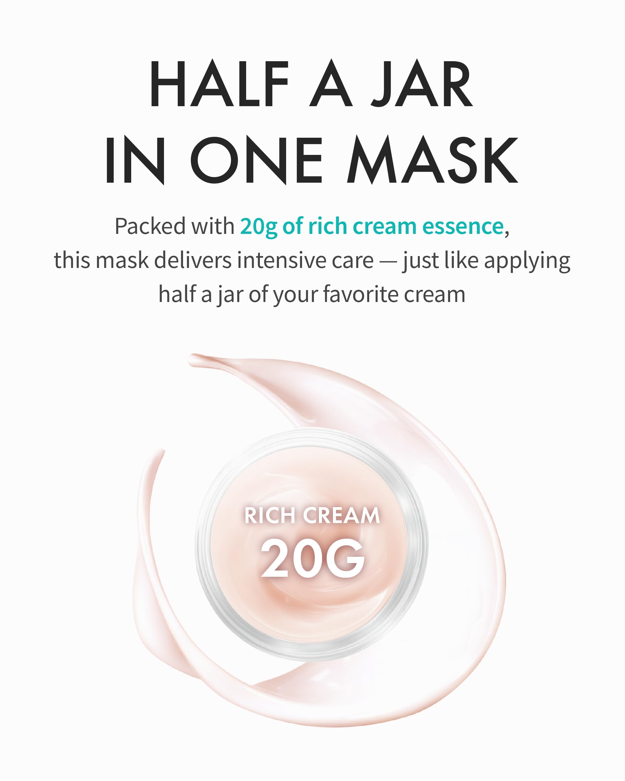 Application ciblée du masque REJURAN Perfect V sur visage et mâchoire