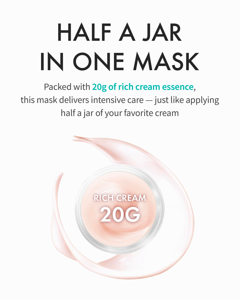 Application ciblée du masque REJURAN Perfect V sur visage et mâchoire