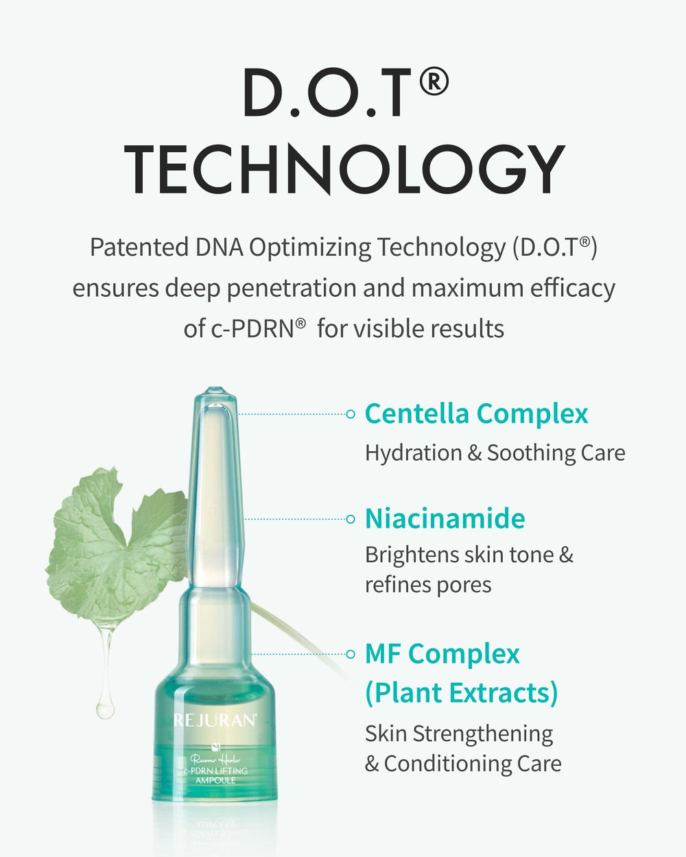 Mode d’emploi ampoule REJURAN Recover, utilisation pratique