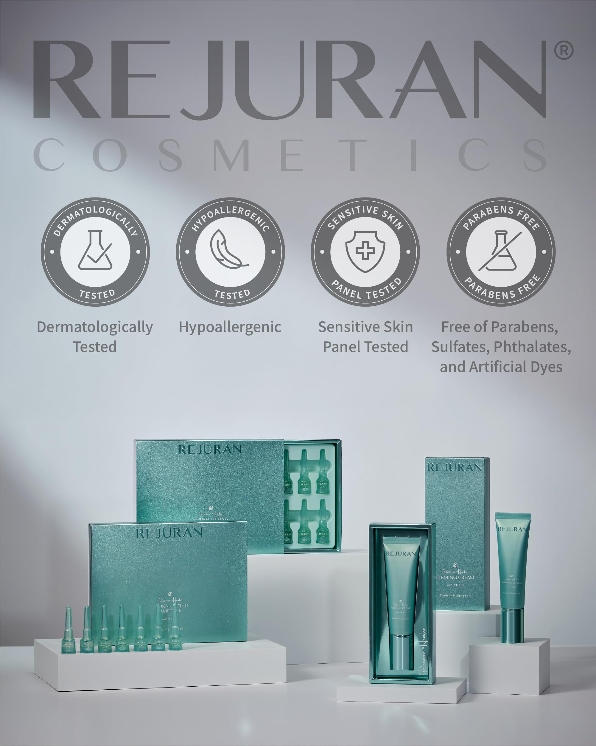 Rituel soin quotidien REJURAN Recover pour peau équilibre